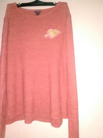 Pull avec un coeur