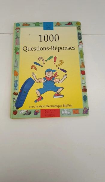Livre 1000 questions réponses