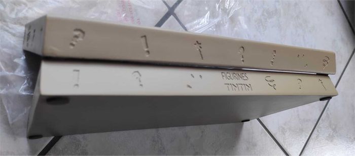 Socles pour figurines Tintin Collection Officielle Lot de 2 - photo numéro 3