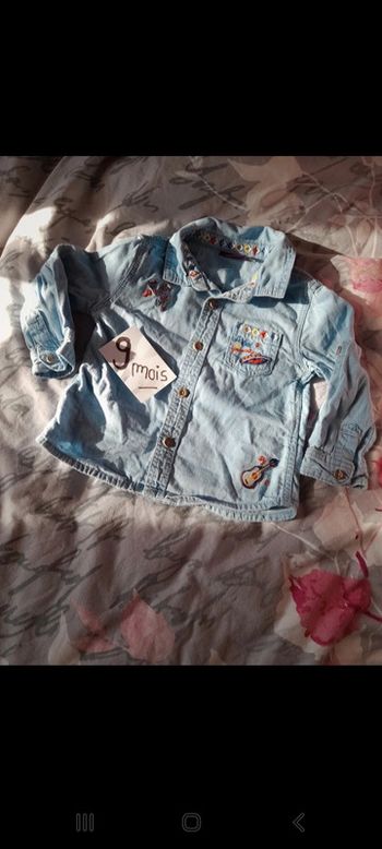 Chemise sergent major 9 mois