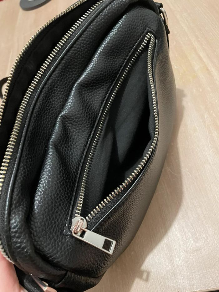 Sac a bandoulière noir Pier One - photo numéro 4