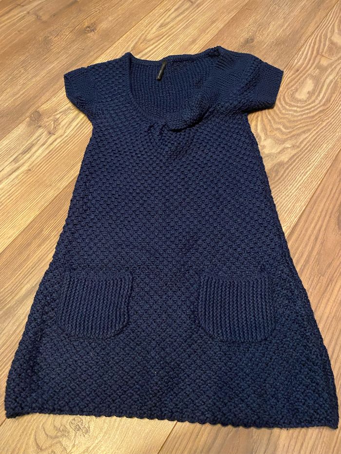 Robe en mailles bleues NafNaf taille xs