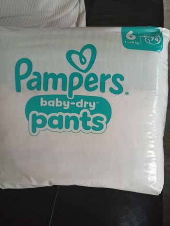 Lot 74 couches culottes pampers taille 6 à 25€ avec le code 
VAMPIRE30
Le lot passe à 17,50