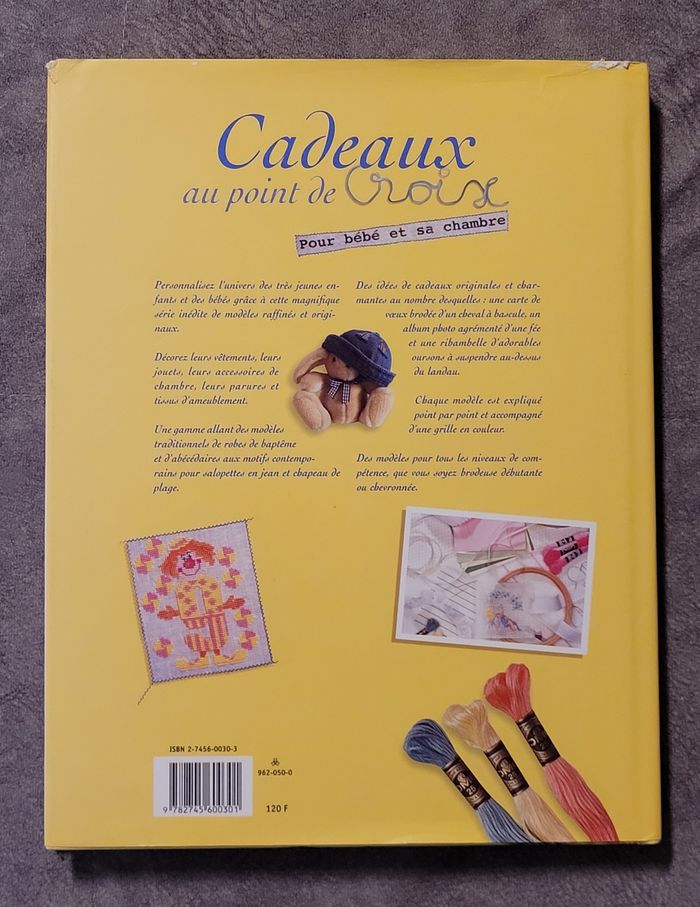 Cadeaux au point de croix - Pour bébé et sa chambre Sandra Hardy - photo numéro 6