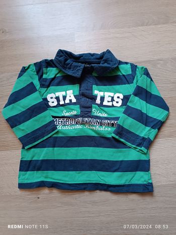 Polo manches longues