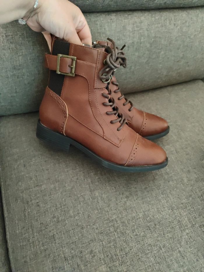 Bottines marrons taille 36