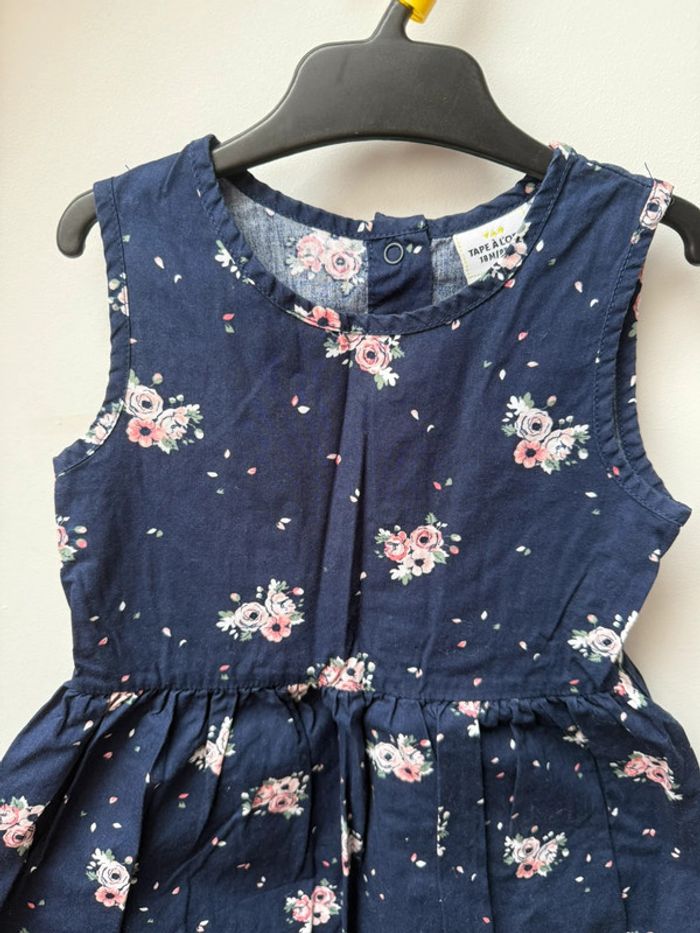 Robe fleurs / boléro maille 18 mois