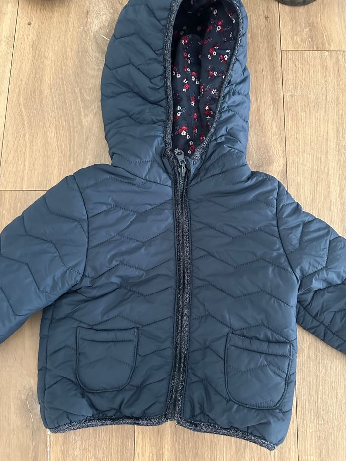 Jolie doudoune réversible