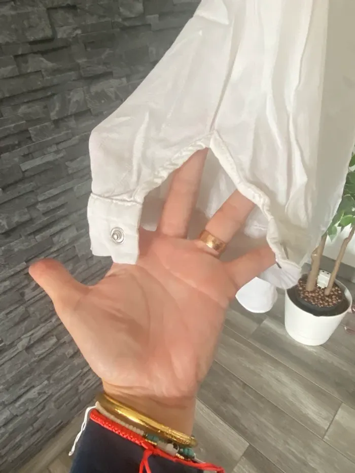 🤍 SublimeBlouse fluide blanche GEMO – Taille 38 🤍 TBE - photo numéro 7