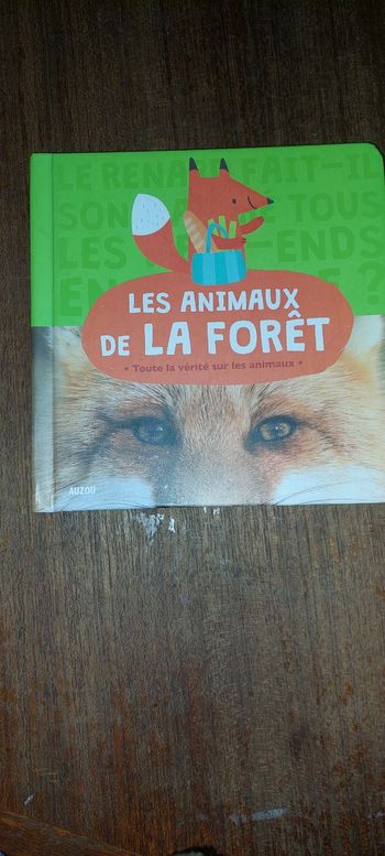 Livre les animaux de la forêt