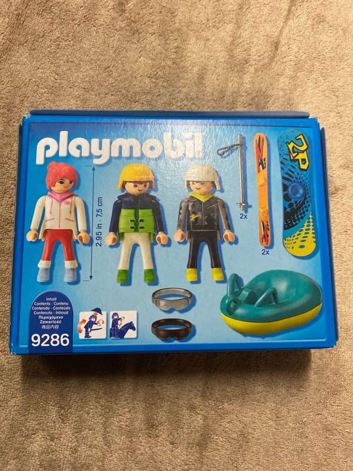 Playmobil 9286 Vacanciers aux sports d'hiver neuf - photo numéro 2
