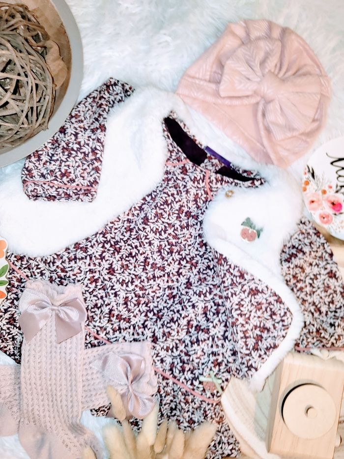 Ensemble hiver complet 4 pièces sergent major fille 3 mois 🎀 - photo numéro 2