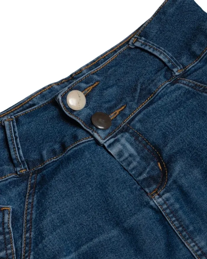 Jupe en jean moulante vintage y2k style denim skirt Farragut Taille  M - photo numéro 3