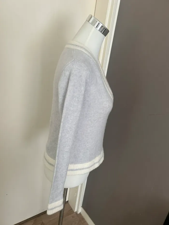 Max&Moi pull gris cachemire taille XS - photo numéro 6