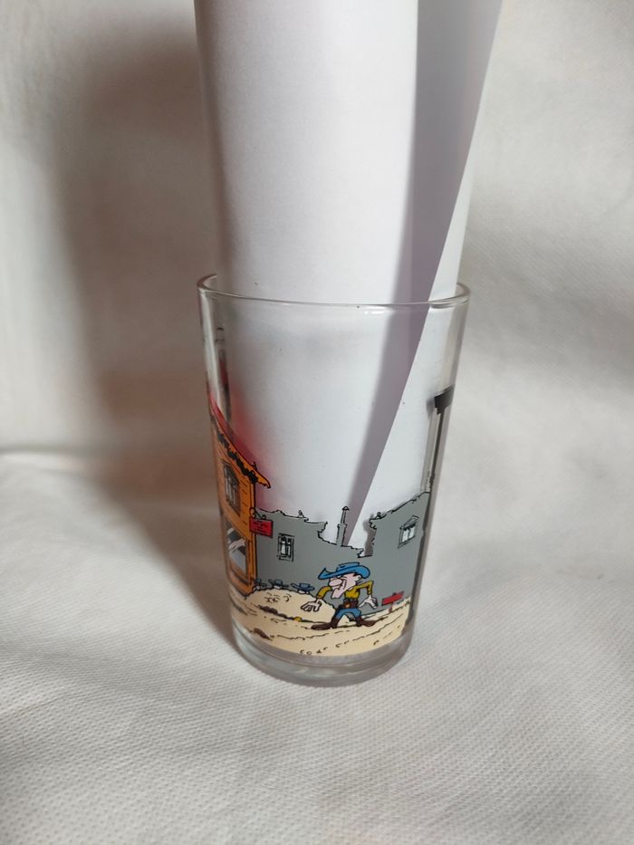 Verre lucky luke Dargaud 1972 - photo numéro 2