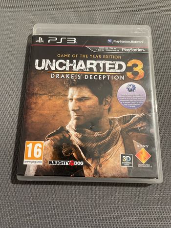 Uncharted 3 drake's deception Game of the year Jeu PS3 FR