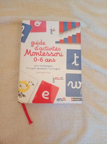 Livre d'activités montessori