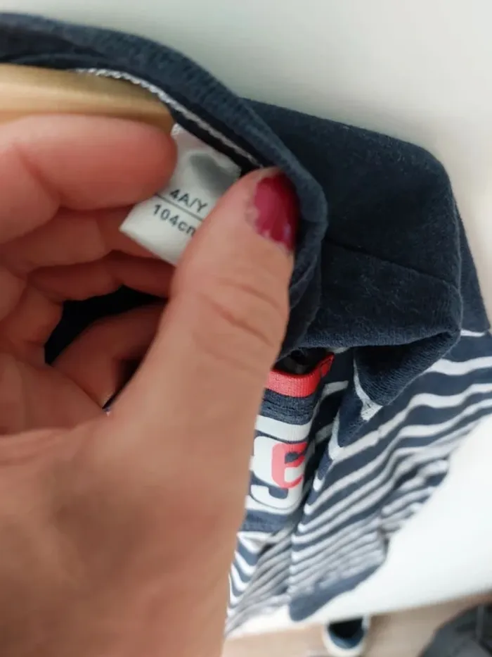 T-shirt rayé Okaidi 4 ans - photo numéro 4