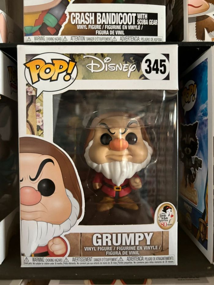 Funko Pop Disney : Grumpy #345