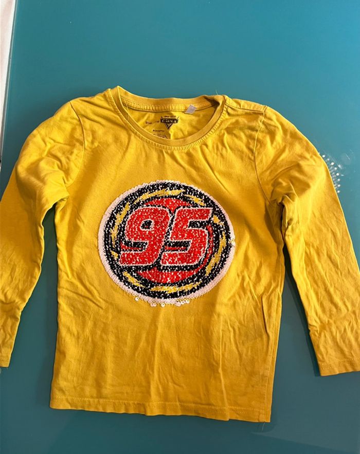 T shirt manches longues cars - photo numéro 2