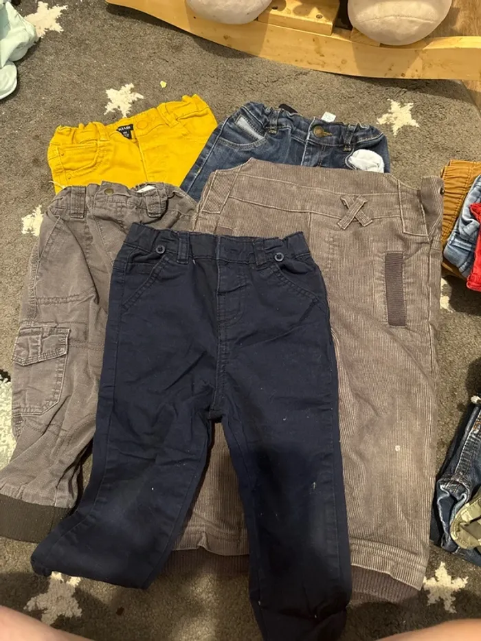 Lot pantalons garçon