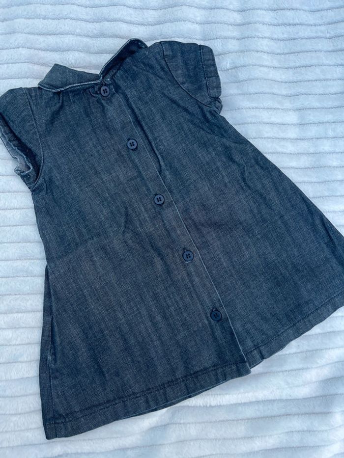 Robe effet jean 6 mois - photo numéro 5
