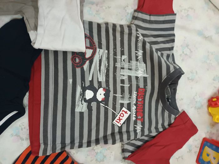 Lot 5 tee shirt 12 mois - photo numéro 6