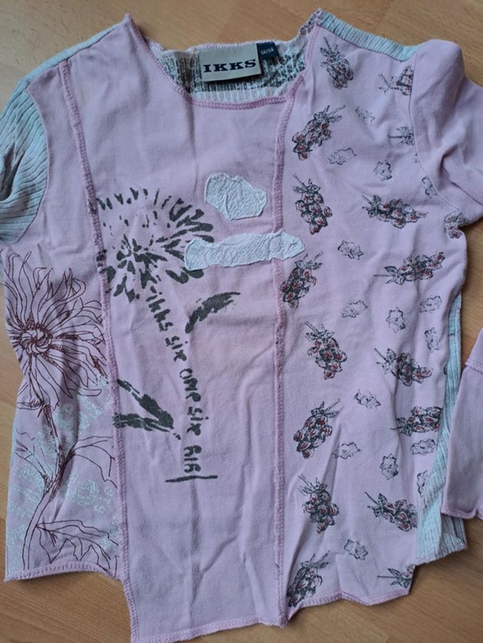 Tee-shirt asymétrique manches longues #IKKS - photo numéro 3