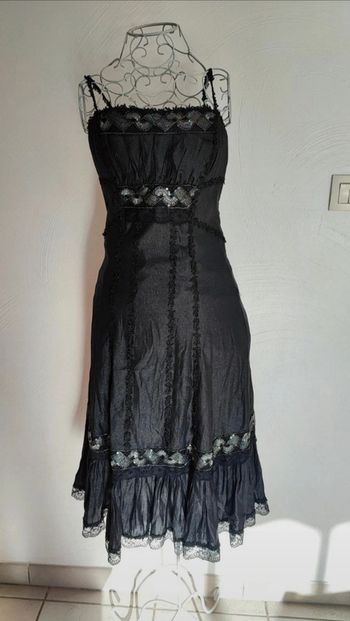 Robe longue de soirée noir Xanaka taille 34