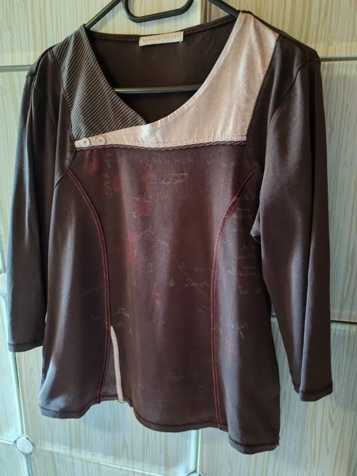 Tee-shirt femme manches 3/4
