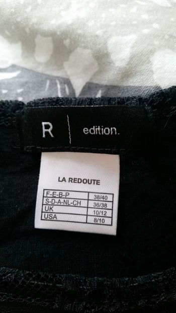 haut avec devant simili cuir