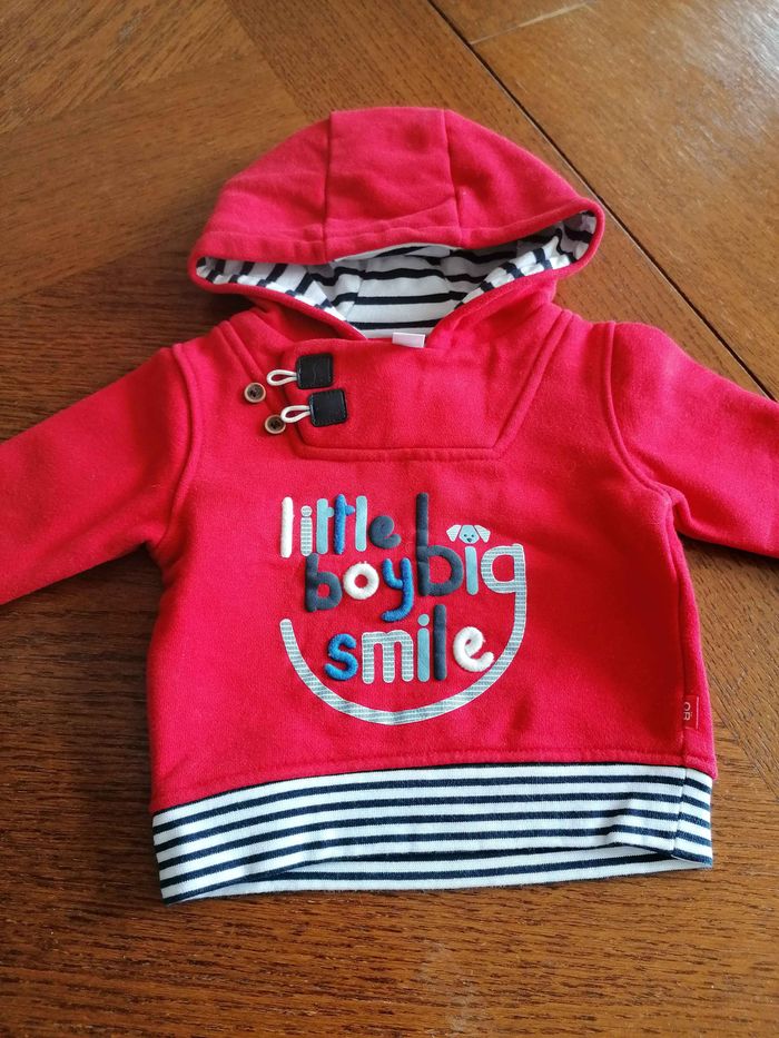Sweat à capuche 3 mois obaibi