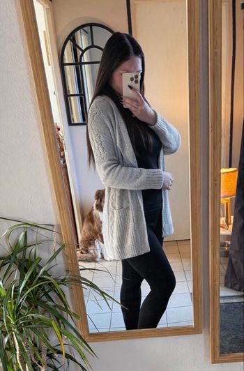 Gilet en maille femme / fille • S 