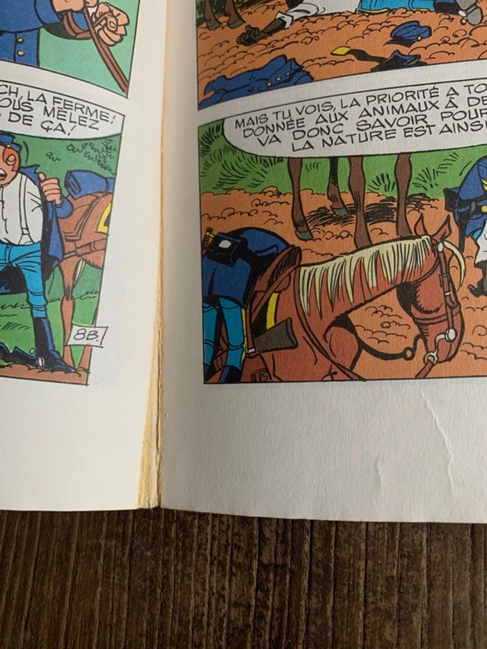 BD souple les tuniques bleues - black face 1983 numéro 20 - photo numéro 7