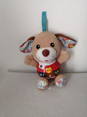 peluche chant' toutou -jouet d'éveil