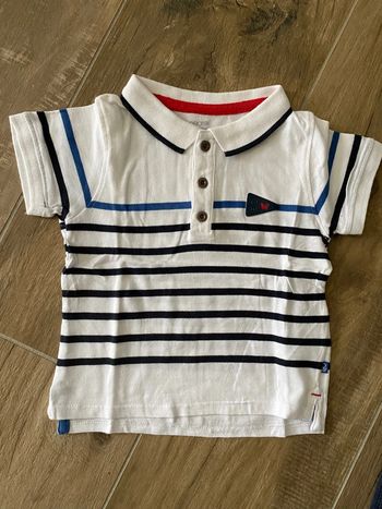 Polo obaibi 12 mois neuf lavé jamais porté