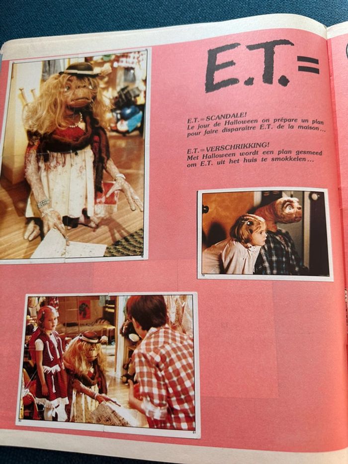 Album livre Panini Complet autocollants stickers vignettes ET l’extraterrestre - photo numéro 8