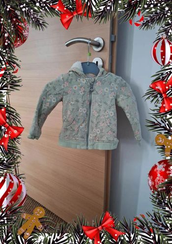 Gilet zippé/ veste 24 mois