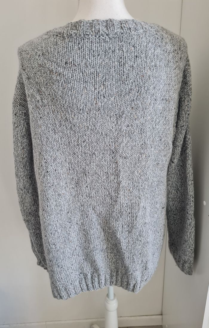 Cardigan Laine fait main - photo numéro 3