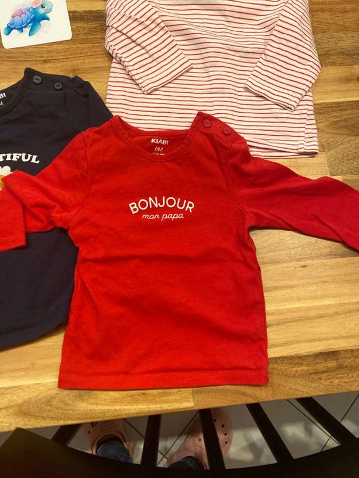 Lot de 8 tshirts manches longues - photo numéro 2