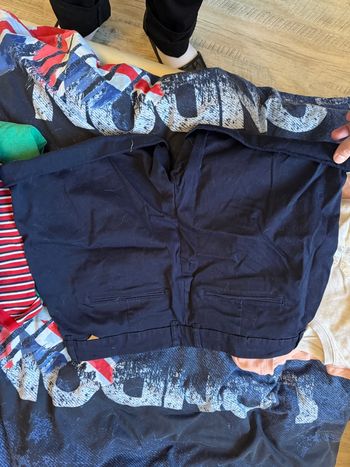 Short bleu 