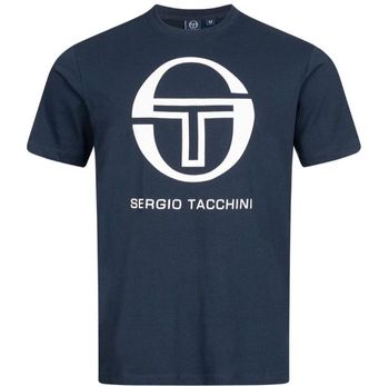 T-shirt Sergio Tacchini Iberis Bleu Taille 16 ans Neuf et Authentique