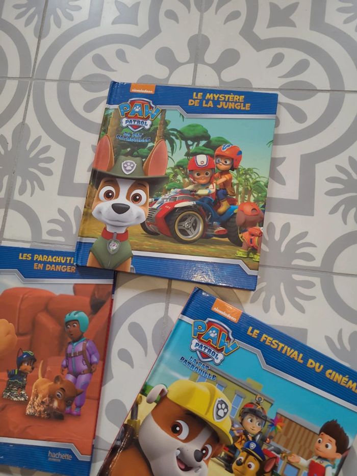 Lot livres patpatrouille pyjamasques - photo numéro 4