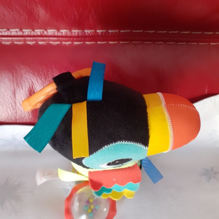 Doudou-peluche Petit Toucan *multi-textures - photo numéro 6
