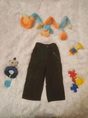 Jean Cargo 2 en 1 T. 18 mois Orchestra 💮 100% Coton