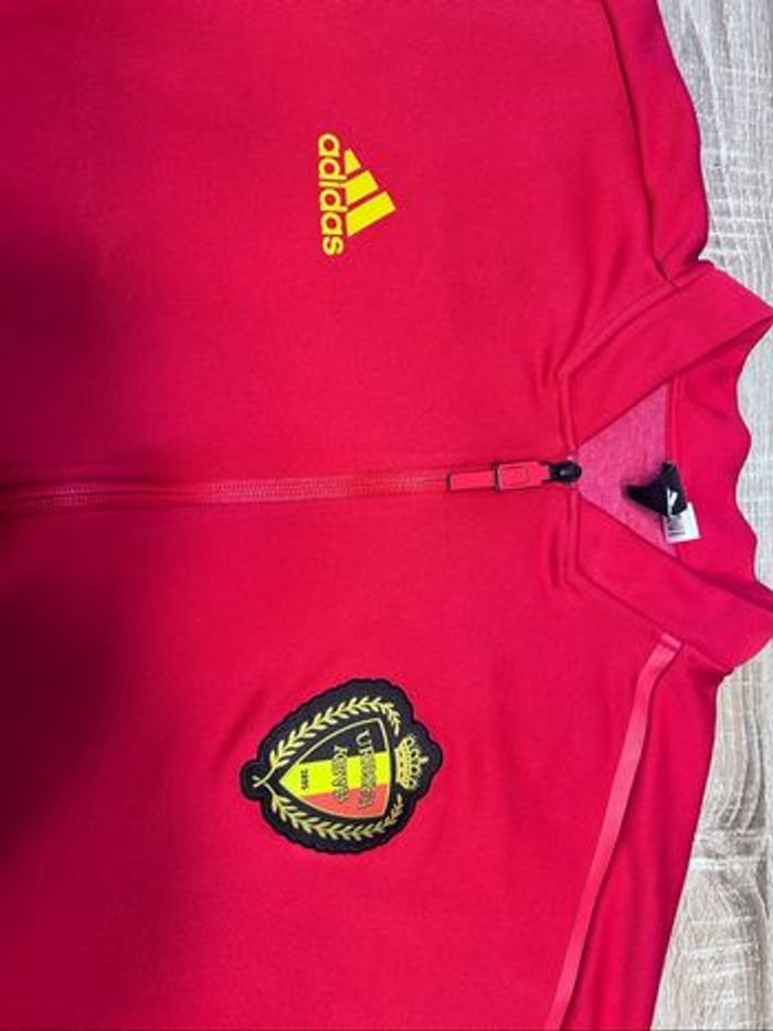 :  Gilet officiel équipe nationale belge – Adidas – Taille L – Très bon état - photo numéro 2