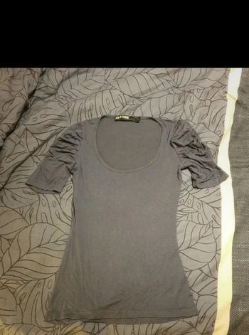Tee shirt moulant gris