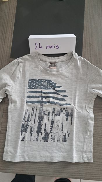 Tshirt manches longues 24 mois