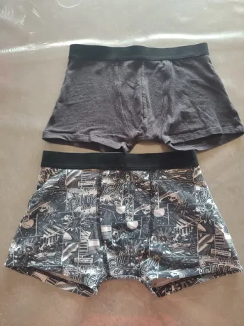 Lot boxers Gemo T 10-12ans