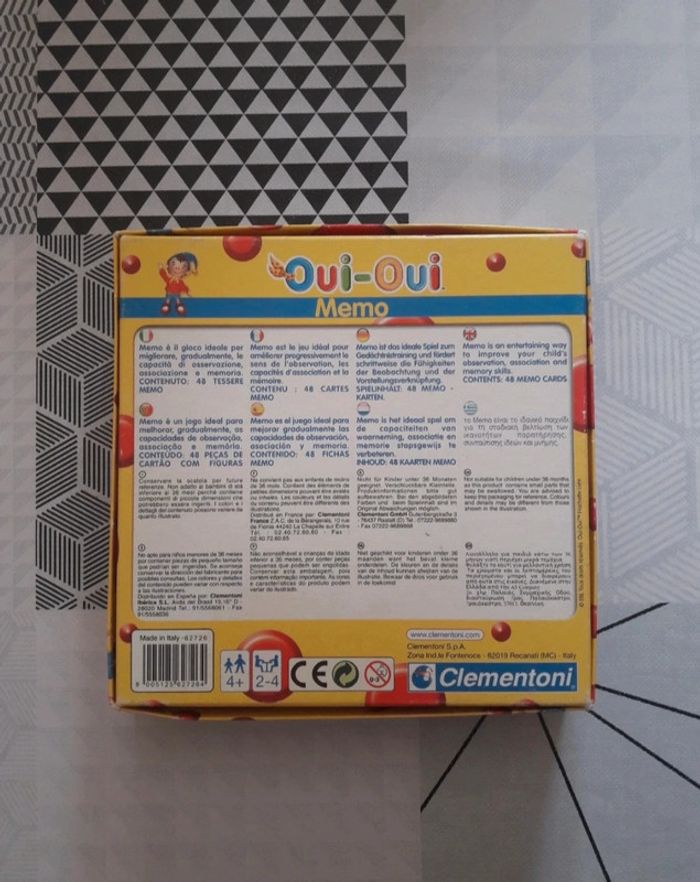 Memory Oui Oui - photo numéro 2